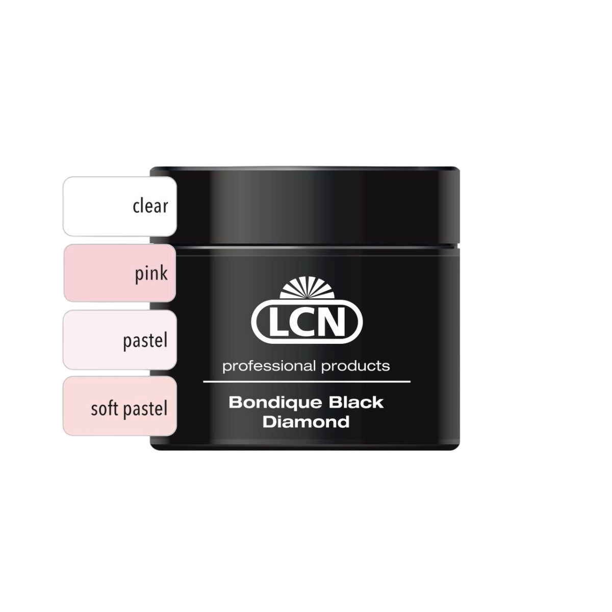 LCN Bondique Black Diamond, 20 ml, Pastel