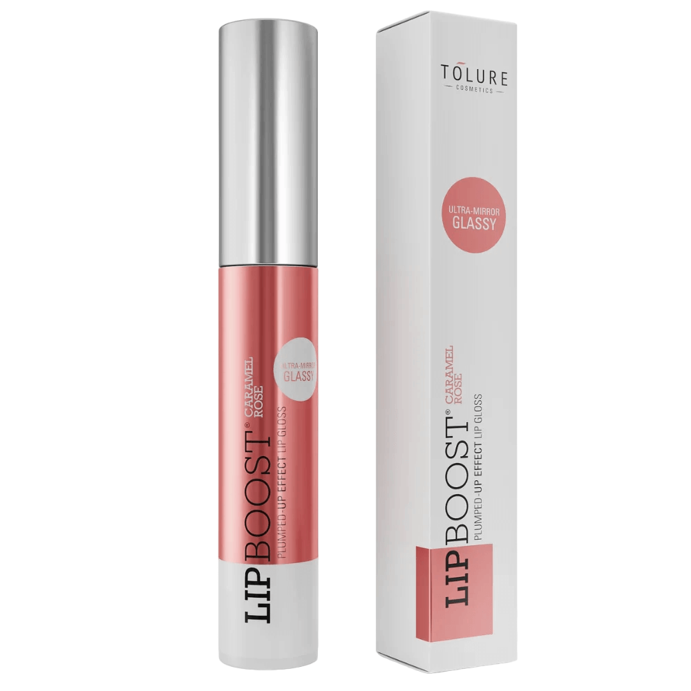 Tolure lipboost-Caramel/Rose