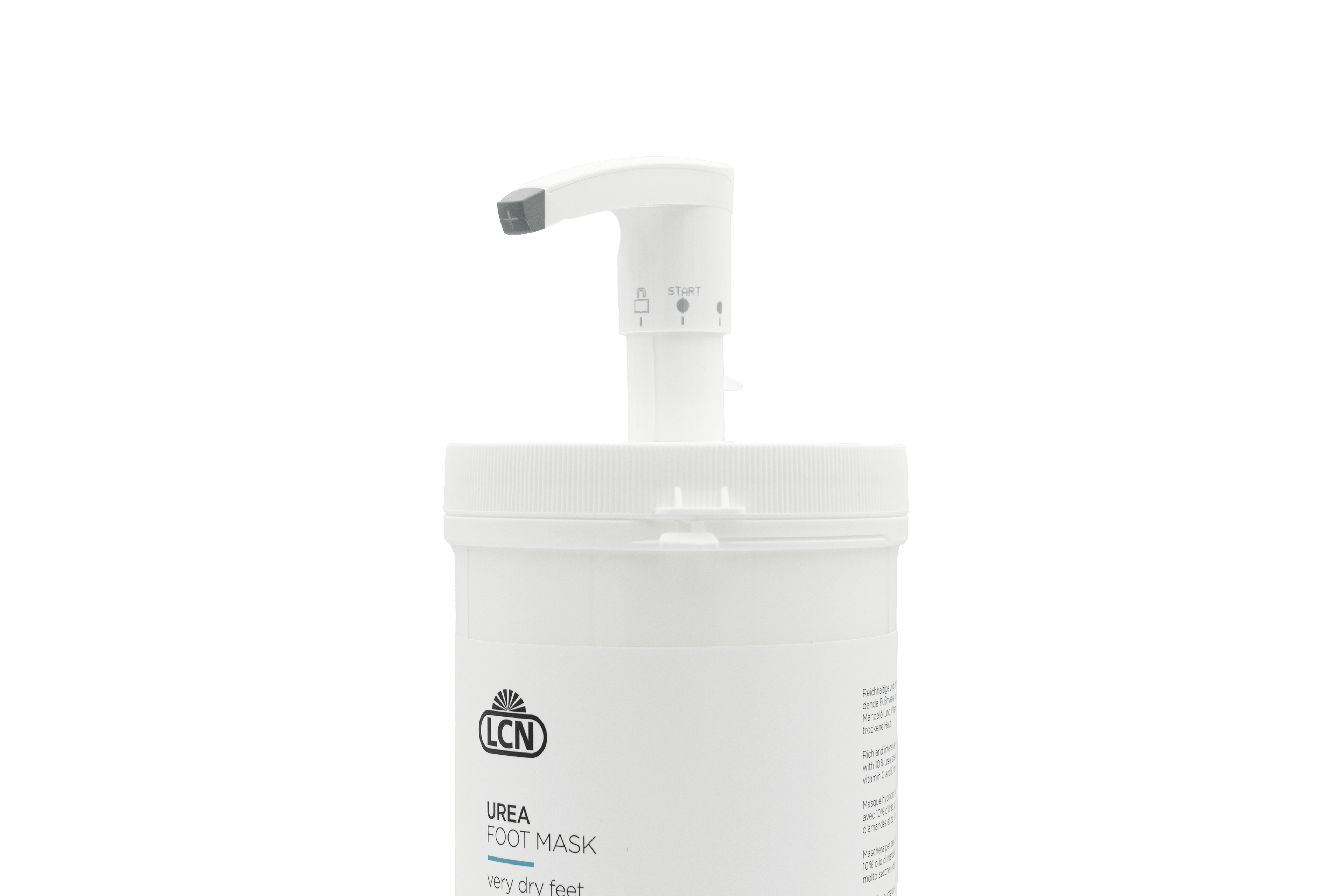 "NY UDGAVE" LCN Urea 10% foot mask med pump