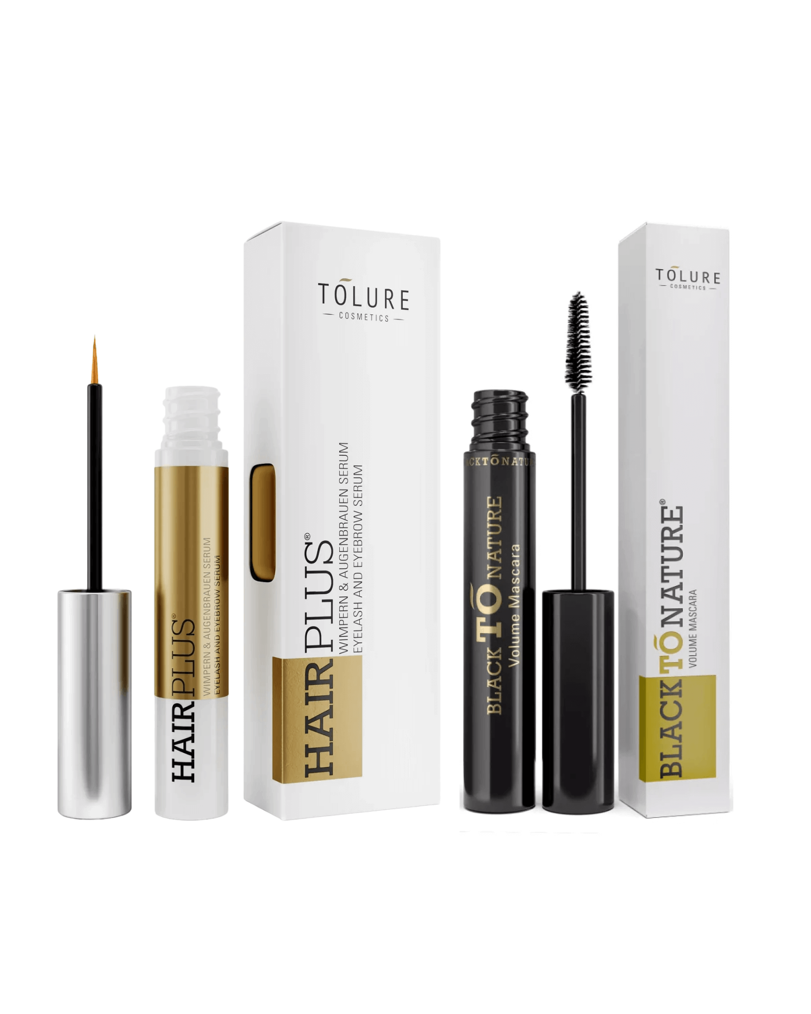 Tolure hairplus og mascara