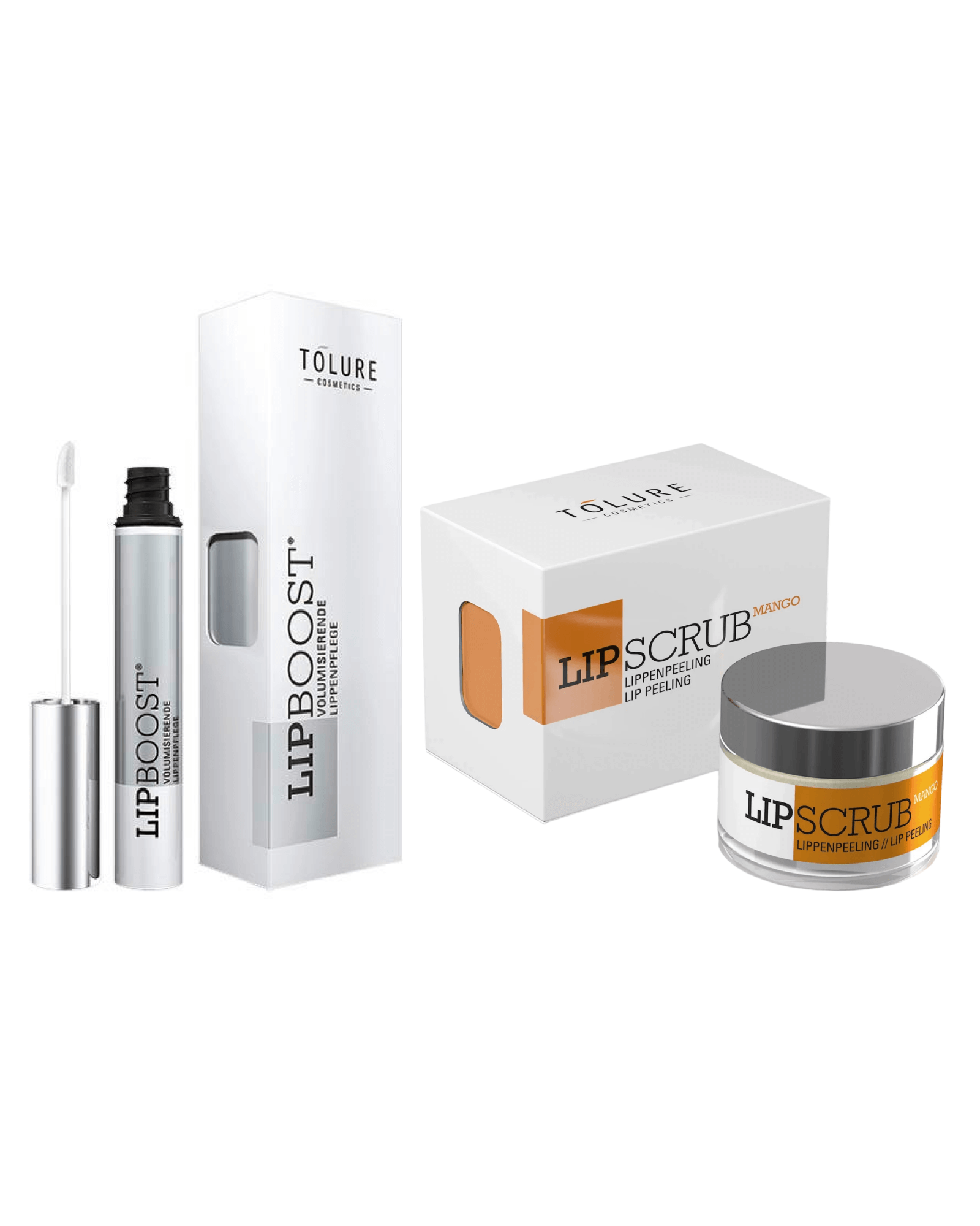 Tolure Læbepleje Sæt - Lipboost & Lipscrub