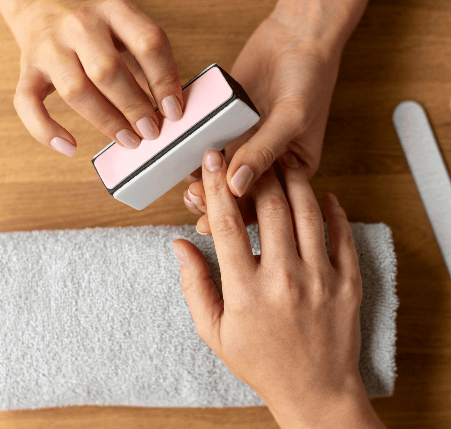 manicure med neglefil