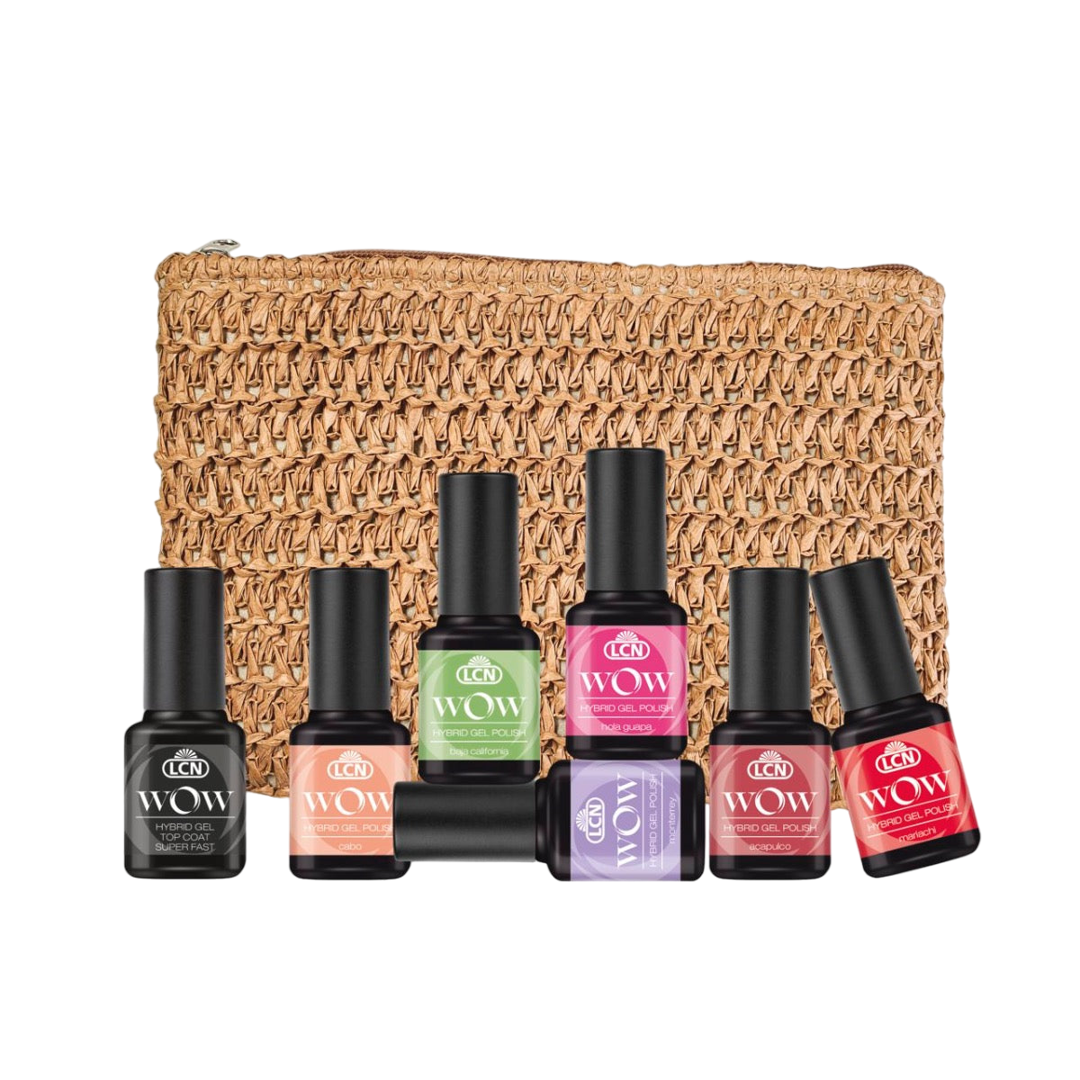 LCN Trend WOW Hybrid Gel Polish Set, Cabo